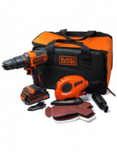 TALADRO PERC+LIJADORA MOUSE +B 2