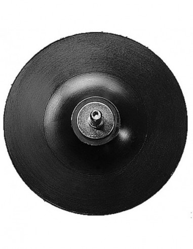 PLATO SOPORTE GOMA TALADRO 8MM