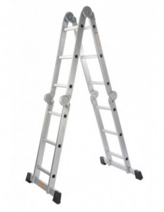 ESCALERA MULTIUSO ALUM PLATAF 2