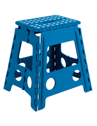 TABURETE MULTIUSO PLEGABLE AZU