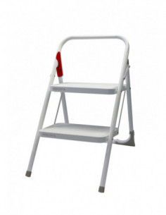TABURETE 2 PELDAÑOS M/10 BLANC 2