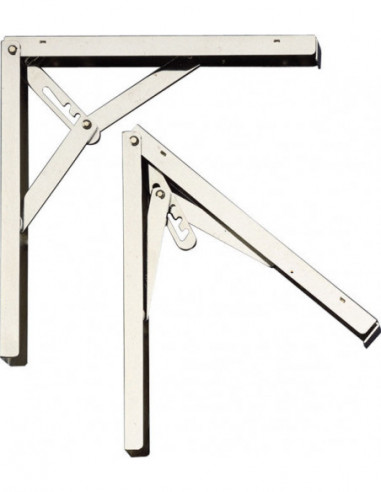 PALOMILLA ABATIBLE 3P CROMADA