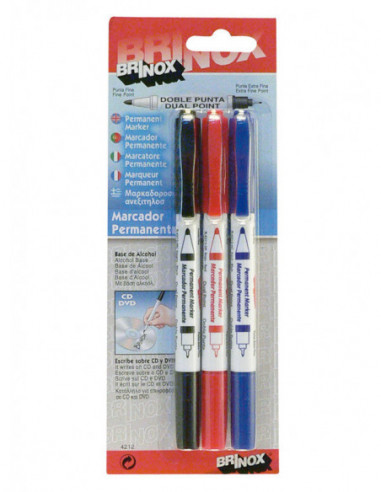 ROTULADOR PERMANENTE 2 PUNT L3