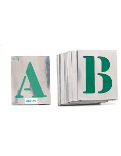 LETRAS ROTULAR ALUMINIO JGO 2