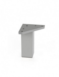 PATA MESA ALUMINIO MATE ABS 2