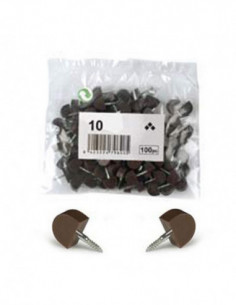 PORTAESTANTES MARRON B/100 2