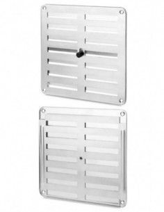 REJILLA C/PERSIANA ALUMINIO BL 2