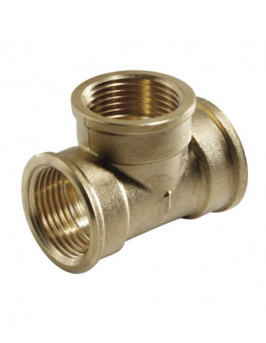 TE 90º IGUAL LATON ROSCADO