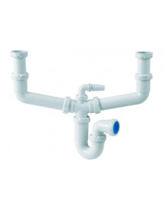 SIFON DOBLE FREGADERO S-50 2