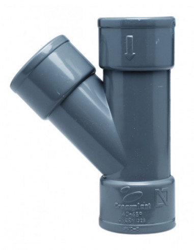 DERIVACION PVC H.H. 45º DS-01