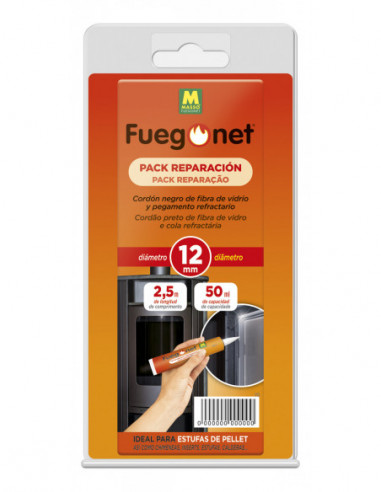 CORDON ESTUFA 2,5M+ADHESI 50ML