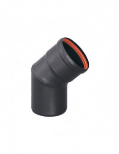 CODO ESTUFA PELLET 45º 2