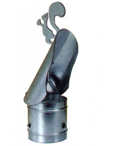 SOMBRERETE FIJO CHINO GALVANIZ