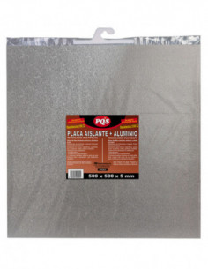 PLACA AISLANTE FIBRA ROCA+ALUM 2