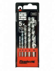 BROCA PIEDRA JGO 5 PZS