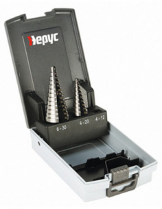 BROCA ESCALONADA HSS JGO 2 PZ 2