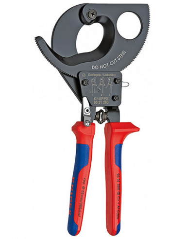 ALICATE CORTACABLE CARRACA