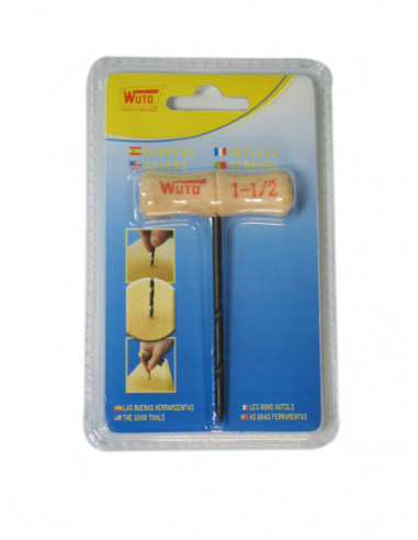 BARRENA MADERA N.1/2 BLISTER