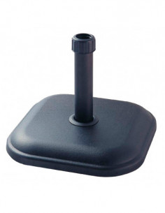 PIE PARASOL CEMENTO NEGRO