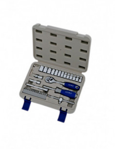 MALETIN VASOS Y PUNTAS 35 PZ 2