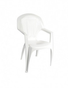 SILLON RESINA ALTO BLANCO