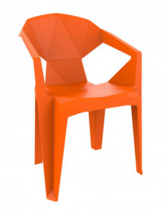 SILLON RESINA NARANJA DELTA