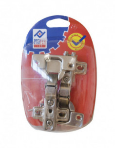 BISAGRA CAZOLETA ACODADA BL.2 2