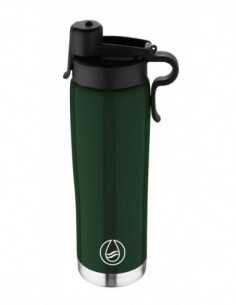 BOTELLA TERMO ACERO INOX VERDE