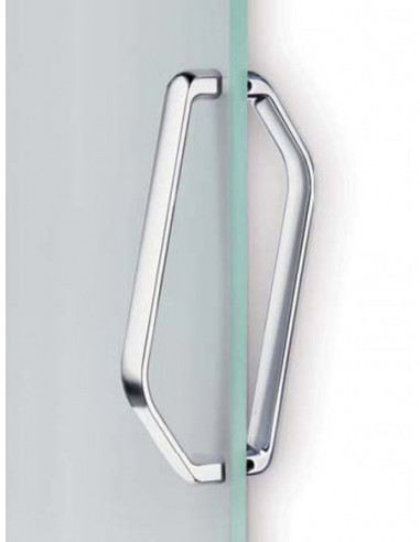 TIRADOR ARMARIO CROMO BRILLO