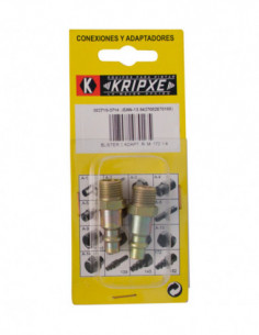 ADAPTADOR MACHO ENCHUFE R. B.2 2