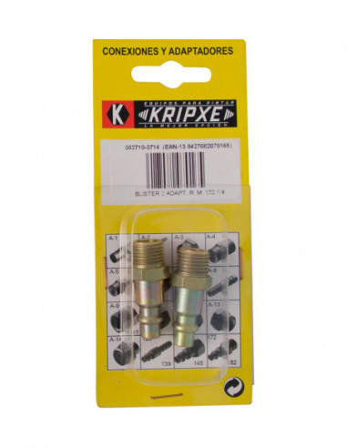 ADAPTADOR MACHO ENCHUFE R. B.2