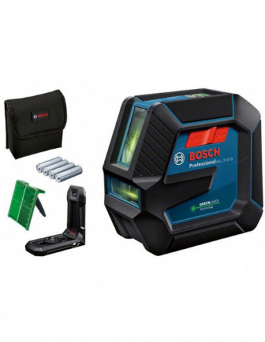 NIVEL LASER AUTO CRUZ VERDE+LB10