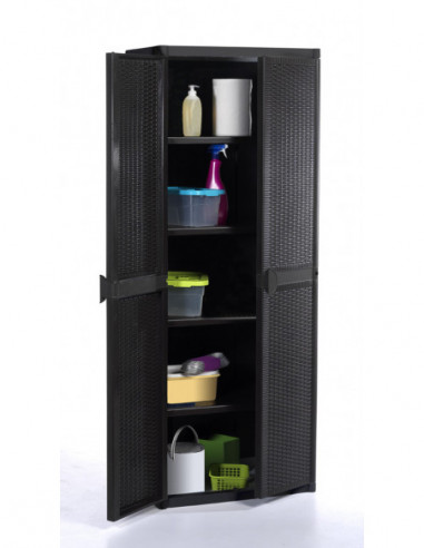 ARMARIO RESINA 4B RATAN