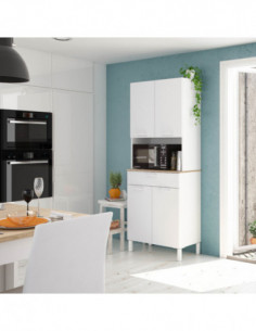 MUEBLE AUXILIAR COCINA 4P+1CJ