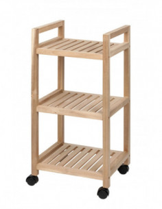 ESTANTERIA 3 ESTANTES C/RUEDAS