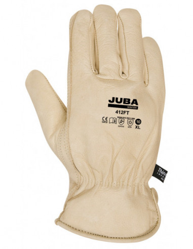GUANTE CUERO INVIERNO THINSUL.