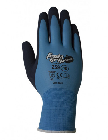 GUANTE NYLON DOBLE C LATEX