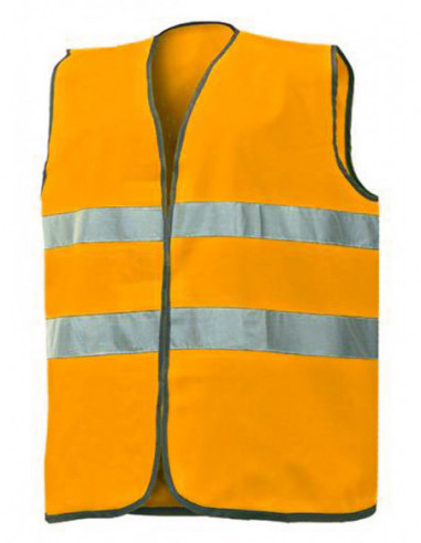 CHALECO A.VISIBILIDAD NARANJA