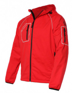 CHAQUETA SOFTSHELL POLIEST ROJ 2
