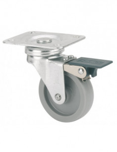 RUEDA PLASTICO GRIS (B) 2