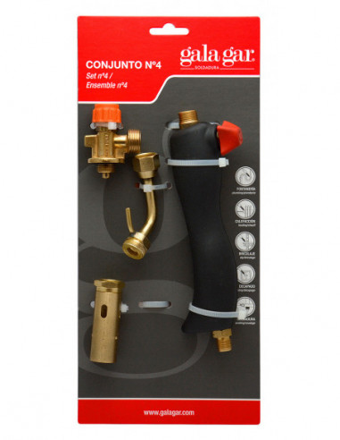 SOLDADOR GAS PROFESIONAL N.4