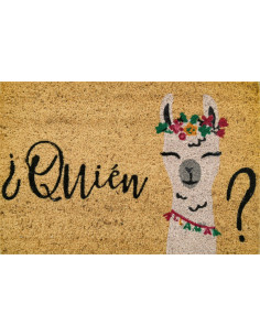 FELPUDO COCO BLANCO QUIEN LLAM