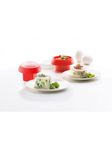 COCEDOR HUEVOS MICROOND SET-2